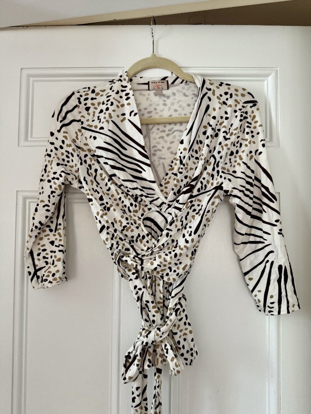 Banana Republic Issa London Limited Edition Wrap Top Size M